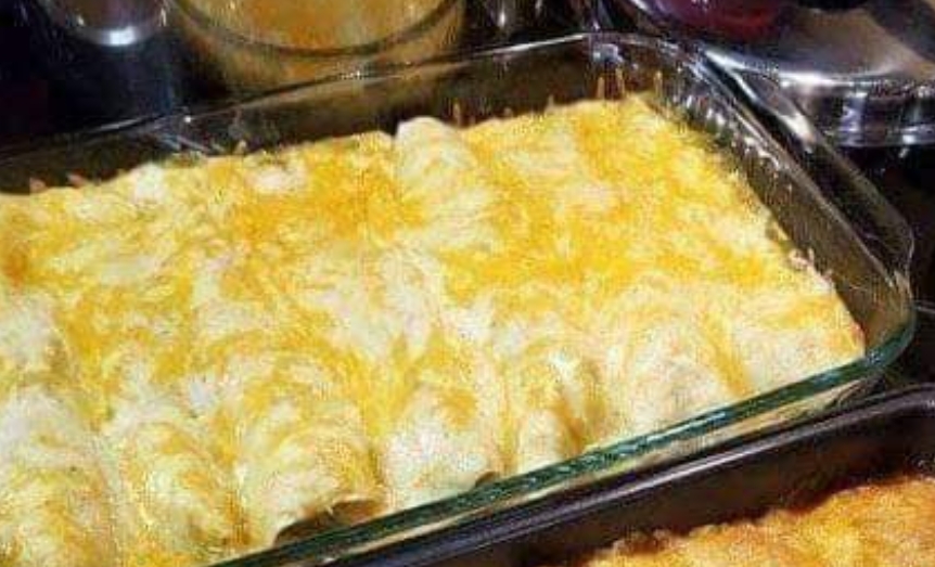 Cream Cheese Chicken Enchiladas