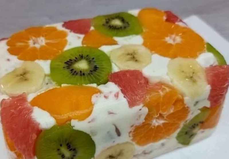 Mixed Fruit and Milk Delight