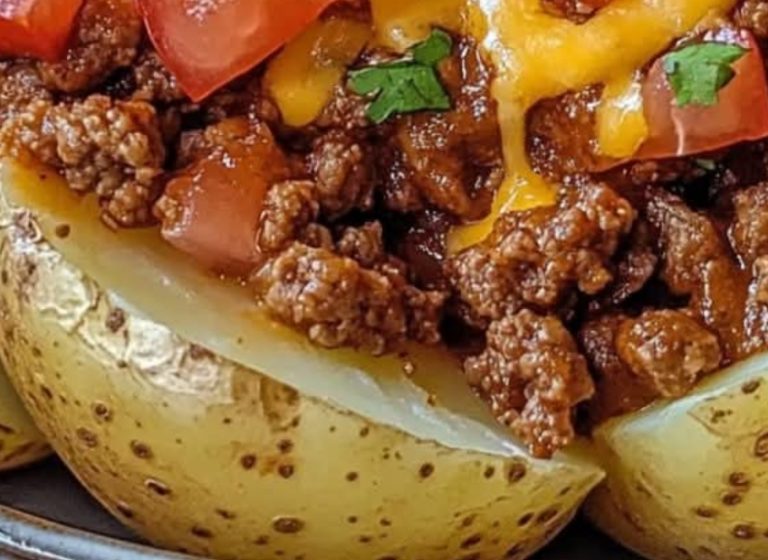 Cheesy Taco Potatoes