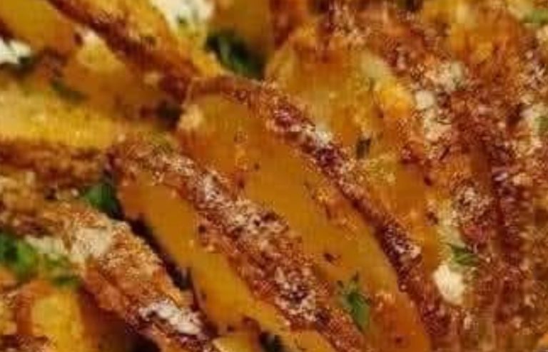 Crispy Sliced Baked Potatoes – The Viral Side Dish You’ll Make Weekly!